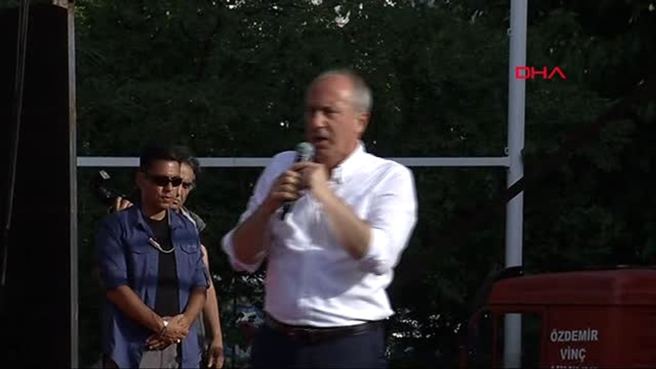 Isparta Cumhurbaşkanı Adayı İnce Isparta'da Konuştu