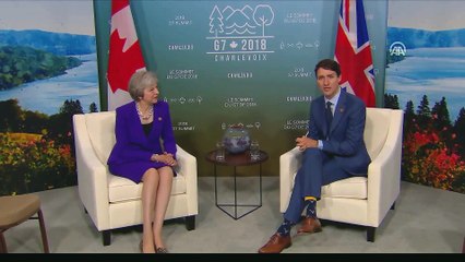 Trudeau - May görüşmesi - QUEBEC