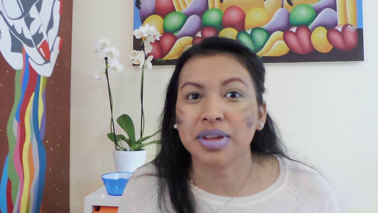 Maquillaje en desorden / Mixed up makeup challenge + Colombiana en Oklahoma