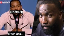 Kevin Durant CUSSES  OUT Kendrick Perkins After He CRASHES Pre-Game Presser