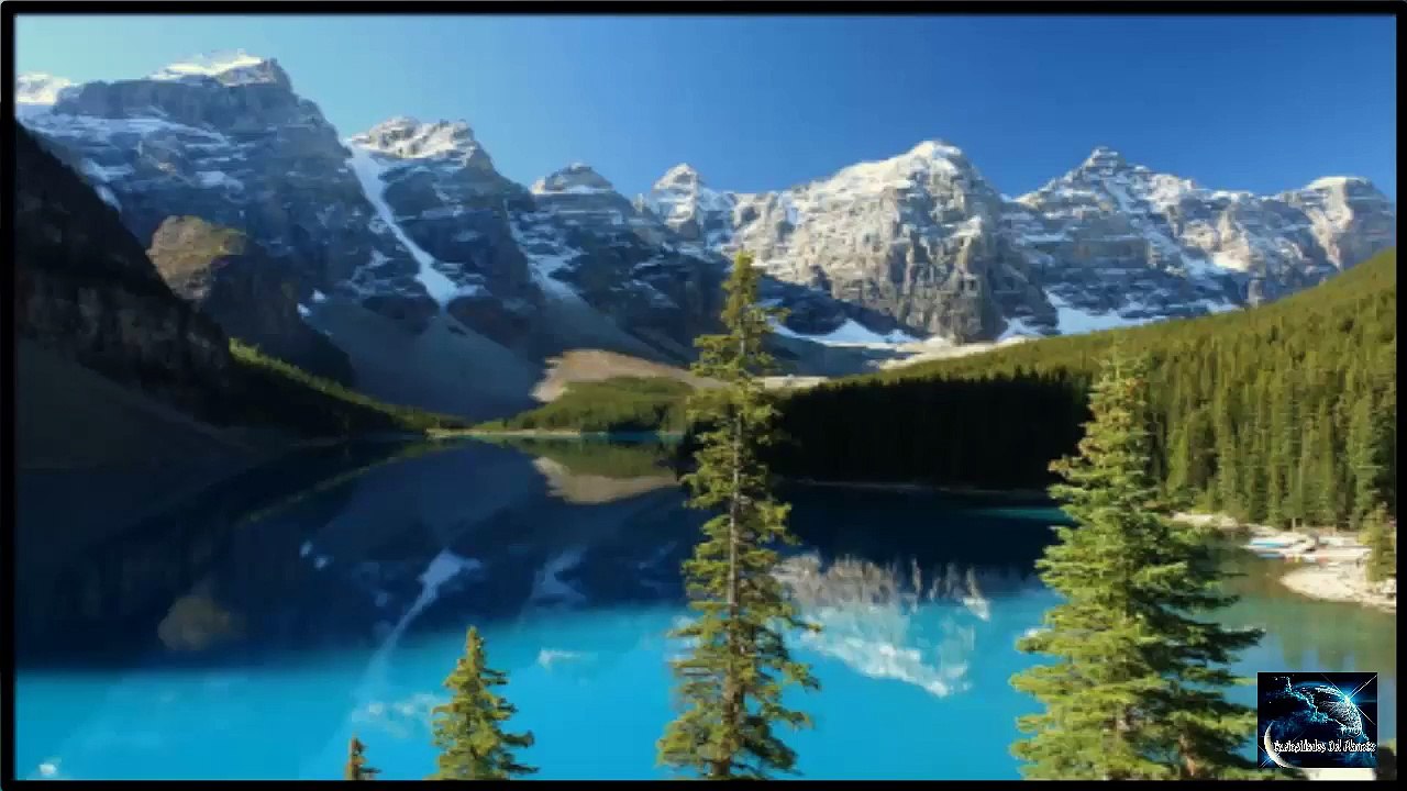 el lago moraine y el valle de los 10 picos