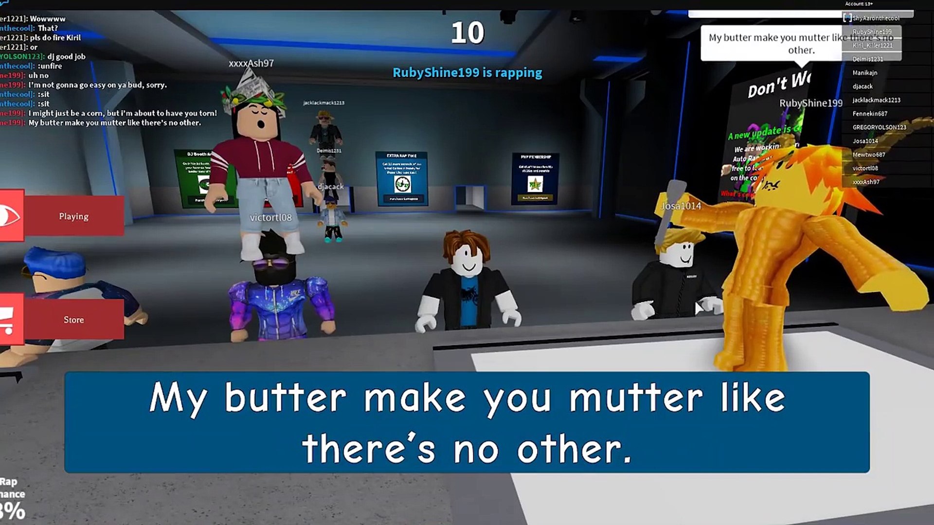 Roblox Rap Battles But They Can T Spell Video Dailymotion - reupload playing rosumania on mobile roblox