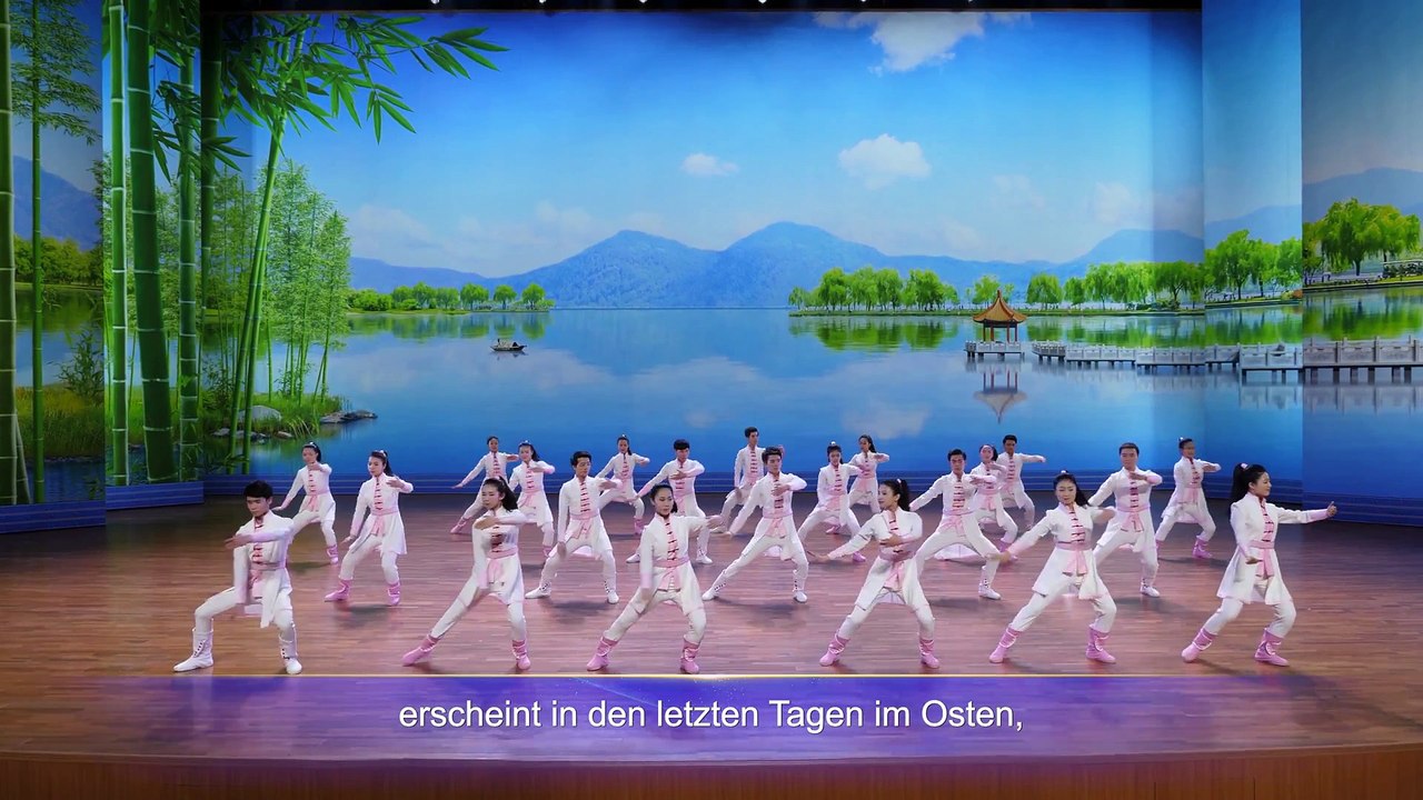Lobpreis Tanz “Christi Königreich wird unter den Menschen verwirklicht” Gott ist nach China gekommen
