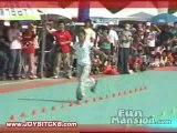 Roller blading dance competition in korea