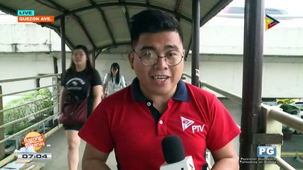 TRAFFIC UPDATE: Quezon Avenue