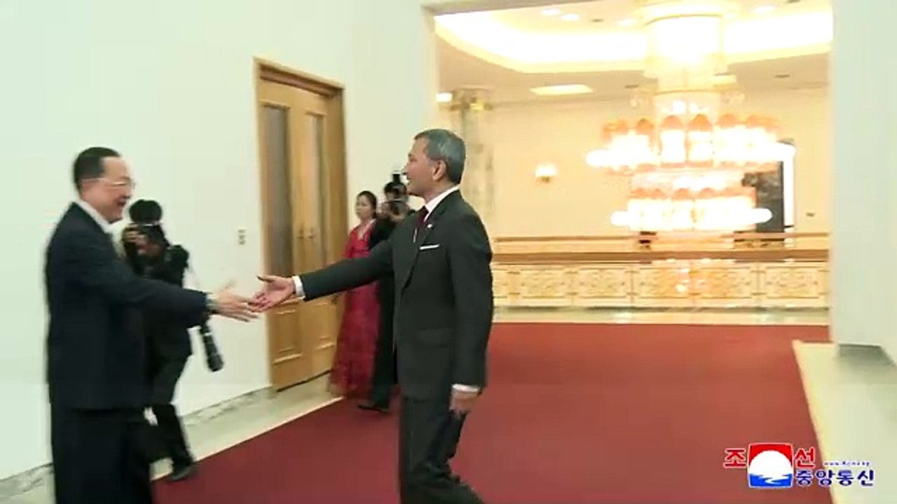 朝鮮とシンガポールの外相会談_20180607