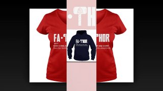 Fathor definition like a dad just way cooler shirt, v-neck, sweater