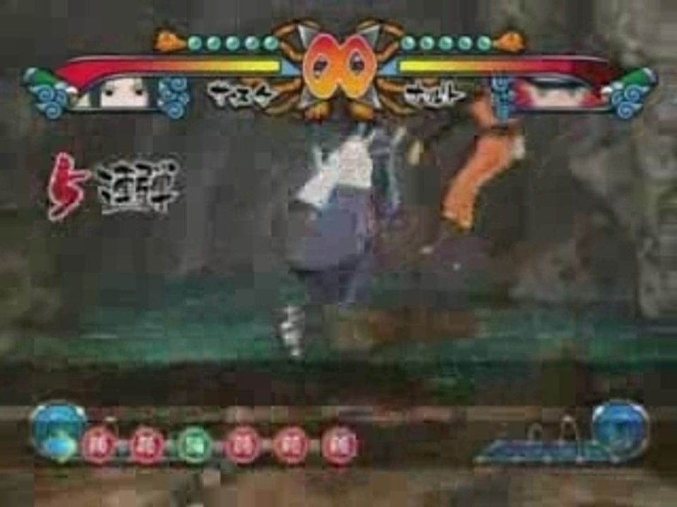 Naruto Gekitou Ninja Taisen EX 2 Uchiha Sasuke Moveset