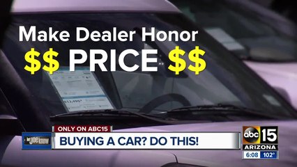 Things to know when buying a car