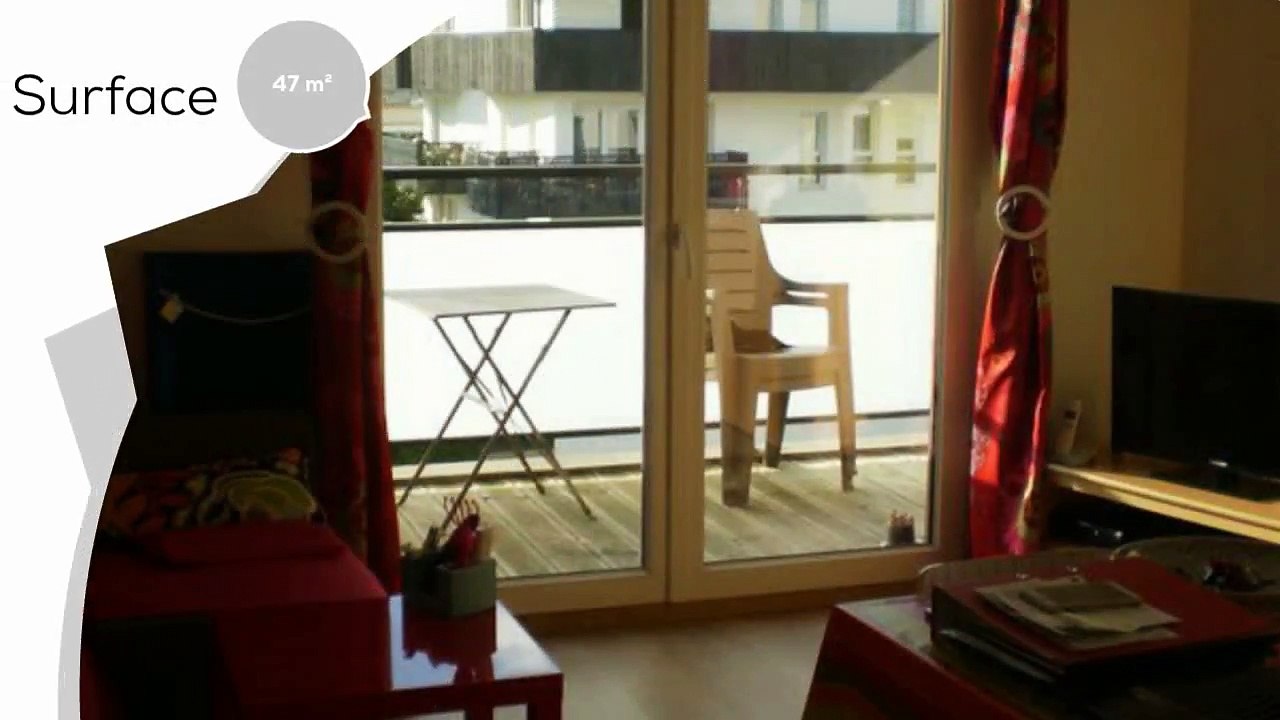 A louer - Appartement - HEROUVILLE ST CLAIR (14200) - 2 pièces - 47m²