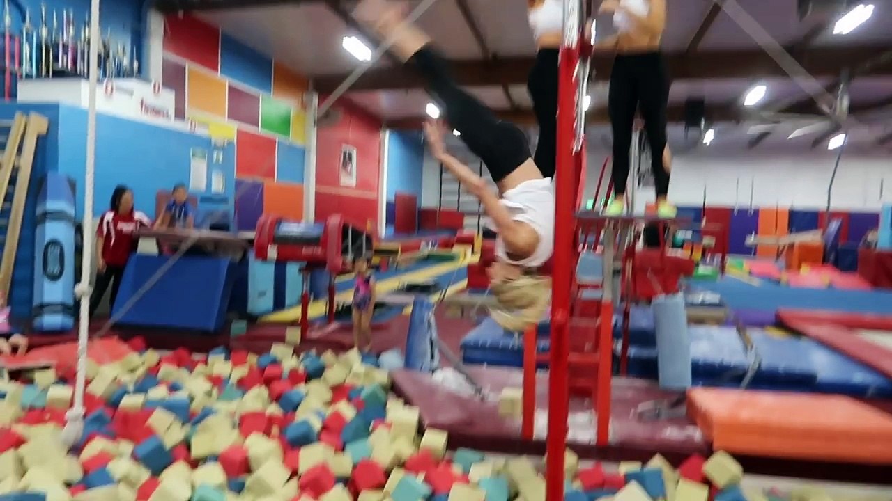 Ultimate Gymastics Challenge Ft Rebecca Zamolo (Aussies Vs American)