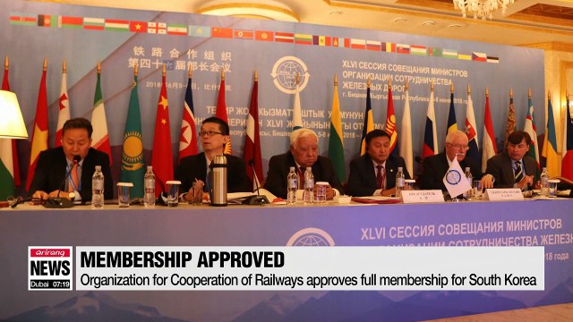 North Korea clears way for South Korea to join inter-governmental rail network