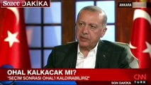 Erdoğan'dan FETÖ ve OHAL açıklaması