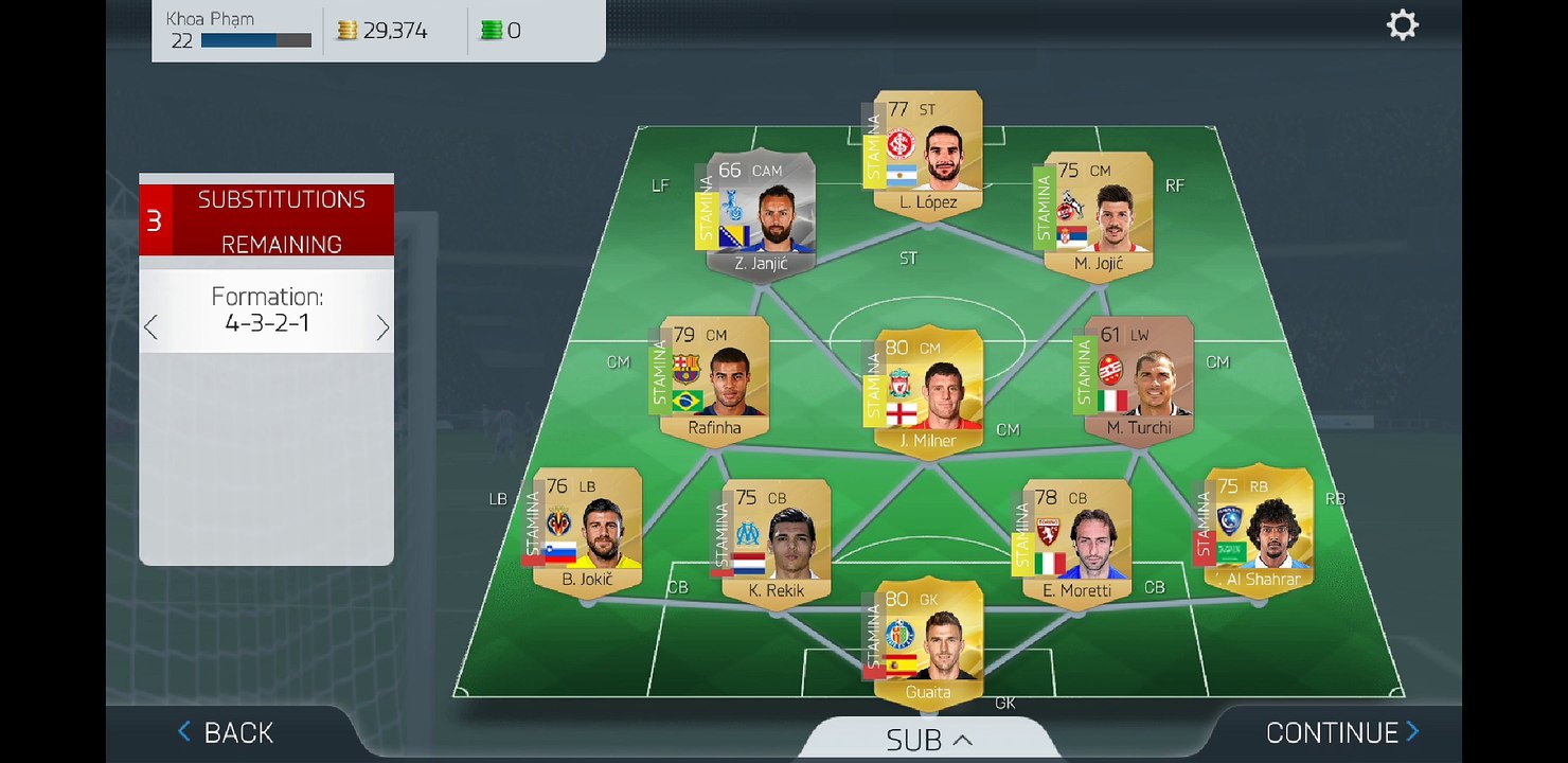 FIFA 16 ultimate IOS Android Replay Gameplay HD #23