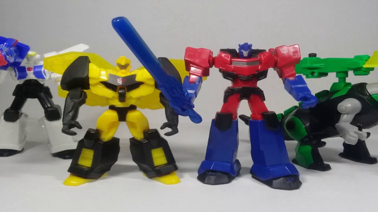 NEW 2018 McDonald's Transformers versus 2017 Transformers Happy Meal Toys | fastfoodTOYcollection