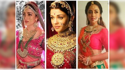 Neha Pendse imitating Aishwarya Rai's look from Jodha Akbar, looks pretty as a Princess | FilmiBeat