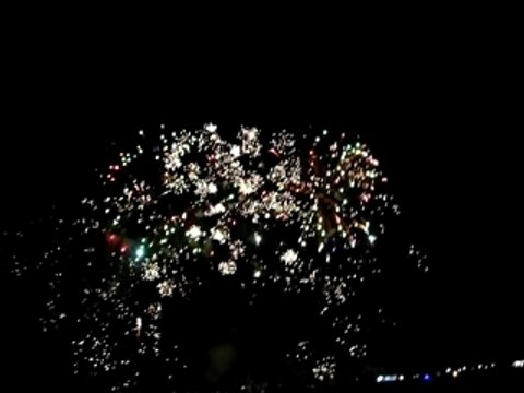 Feu d'artifice vieux port