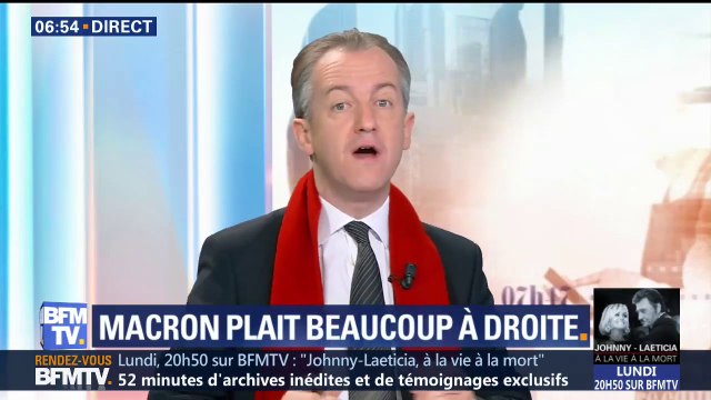 ÉDITO - Macron plus populaire à droite: “Sur les sujets sociétaux et l’égalité des chances, le compte n’y est pas”