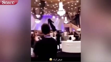 Defile'de dron sürprizi