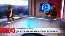 Patricia Muñoz: Endurecer la ley penal de menores 