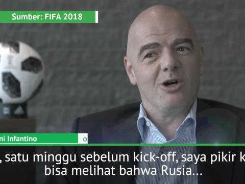 Rusia Sudah Siap 100 Persen Untuk Piala Dunia - Infantino
