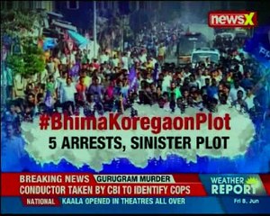 BJP hits out at Congress over Bhima Koregaon plot; produces conspiracy link with banned USDF