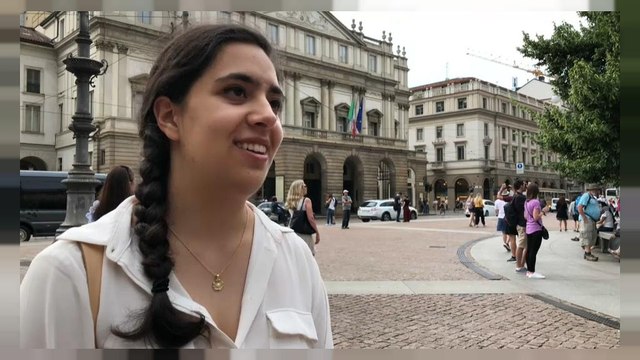 Da Pontida a Milano, Euronews on the road