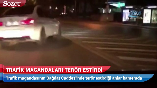Trafik magandaları terör estirdi