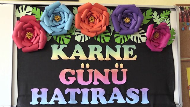Okullarda karne heyecanı - EDİRNE/KIRKLARELİ