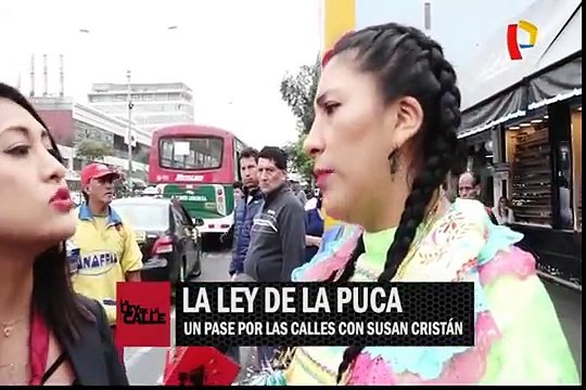 La ley de la Puca: la chola Puca nos acompañó a poner orden en la ciudad