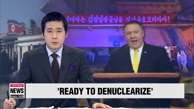Kim Jong-un personally indicated he's prepared to denuclearize: Pompeo