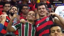 Fluminense 0 x 2 Flamengo - Melhores Momentos (HD) - Brasileirão 2018 (1 Tempo)