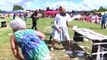 The World Custard Pie Championships were held at Coxheath Village Hall in Kent, UK, on June 2. Participants threw plates filled with custard at each other, whil
