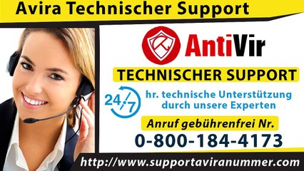 Wie hilft  die technische Unterstützungsnummer von Avira Technischer Support Avira-Benutzer