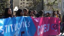 Se lleva a cabo nueva marcha feminista en Santiago #EnVivo