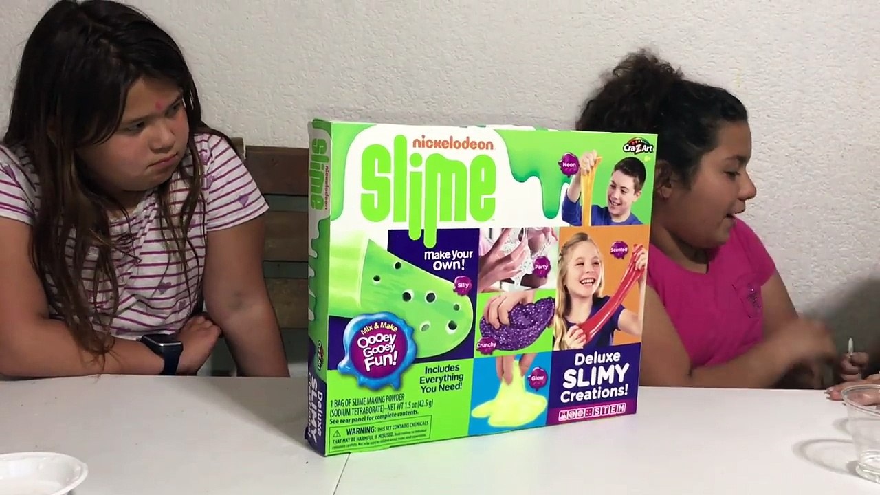 TESTING NICKELODEON SLIME DIY KIT FROM MICHAELS