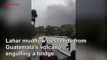 Guatemala's Volcano de Fuego, one of Central America's most active volcanoes erupted in fiery explosions of ash and molten rock on Sunday. Twenty-five people we
