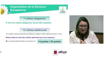 Ecolabel européen service nettoyage – Structure référentiel