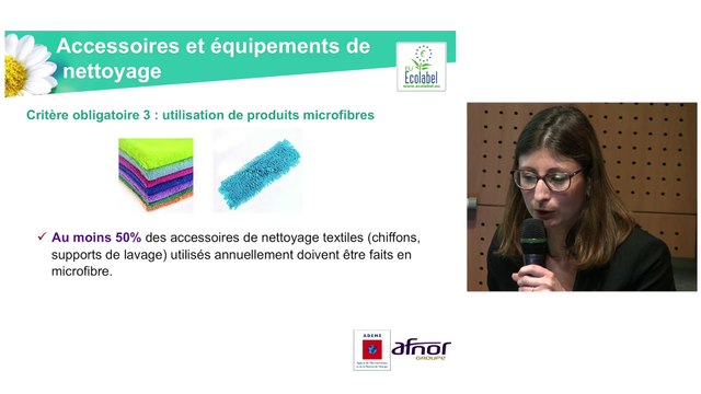 Ecolabel européen service nettoyage – Critères accessoires équipements