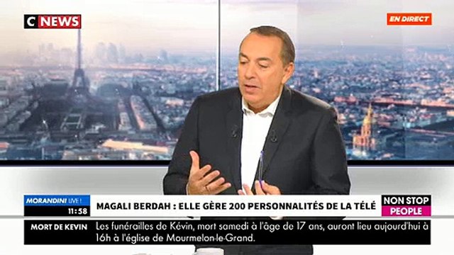 Au bord des larmes, ce midi dans Morandini Live , Magali Berdah évoque une des plus grandes épreuves de sa vie - VIDEO