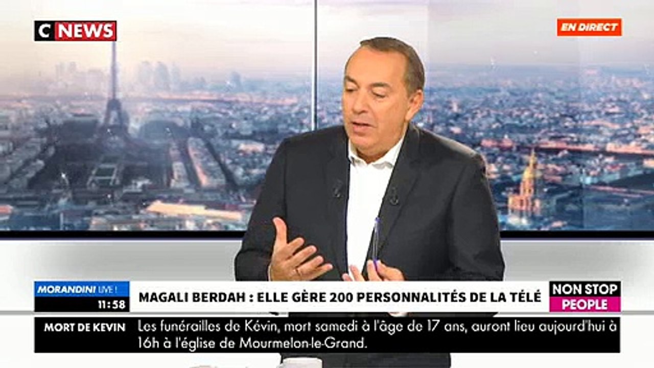 Au bord des larmes, ce midi dans "Morandini Live", Magali Berdah évoque une des plus grandes épreuves de sa vie - VIDEO