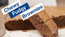 How To Make Chewy Fudgy Brownies