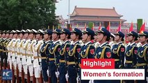 It's said that it takes 10,000 hours to master a craft. These guards understand that better than most. Check out the PLA Honor Guard's perfect synchronization b