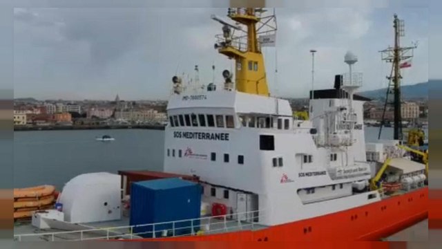 Спасательная операция в Средиземном море