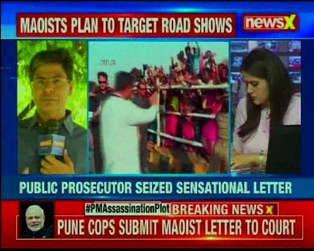 Maoists planned to target PM's road shows; hits at another 'Rajiv Gandhi type assassination'