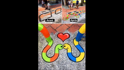 Il y a un artiste de rue génial en cavale, et espérons que personne ne l’attrape