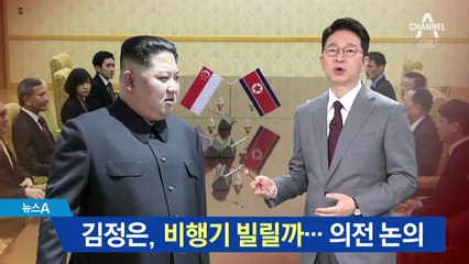 김정은, 싱가포르서 항공기 빌릴까…의전 논의