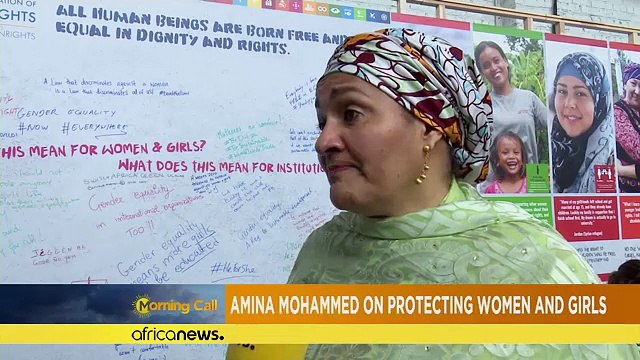 'Early child marriage must no longer be accepted'- deputy UN chief Amina Mohammed
