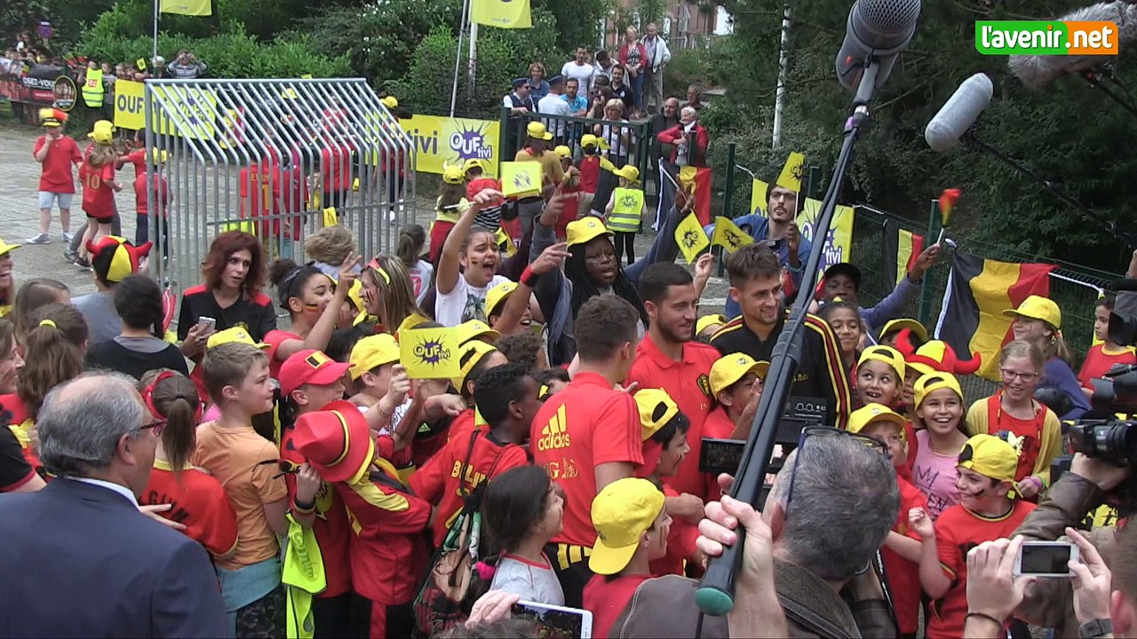 À Clabecq, les Hazard n'ont refusé aucun autographe