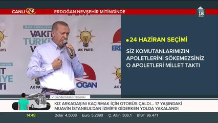 "Millet sana icazet vermez"